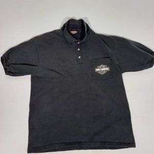 Vintage Mens Harley Davidson of Reno Shirt Single Stitch L